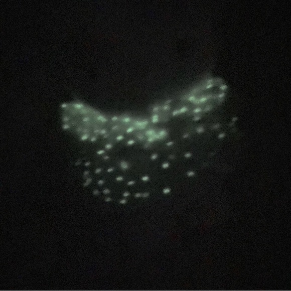 Vintage Silver Star Angel Hello Kitty Sanrio GLOW IN THE DARK Stars 2000 Tags - Picture 4 of 11